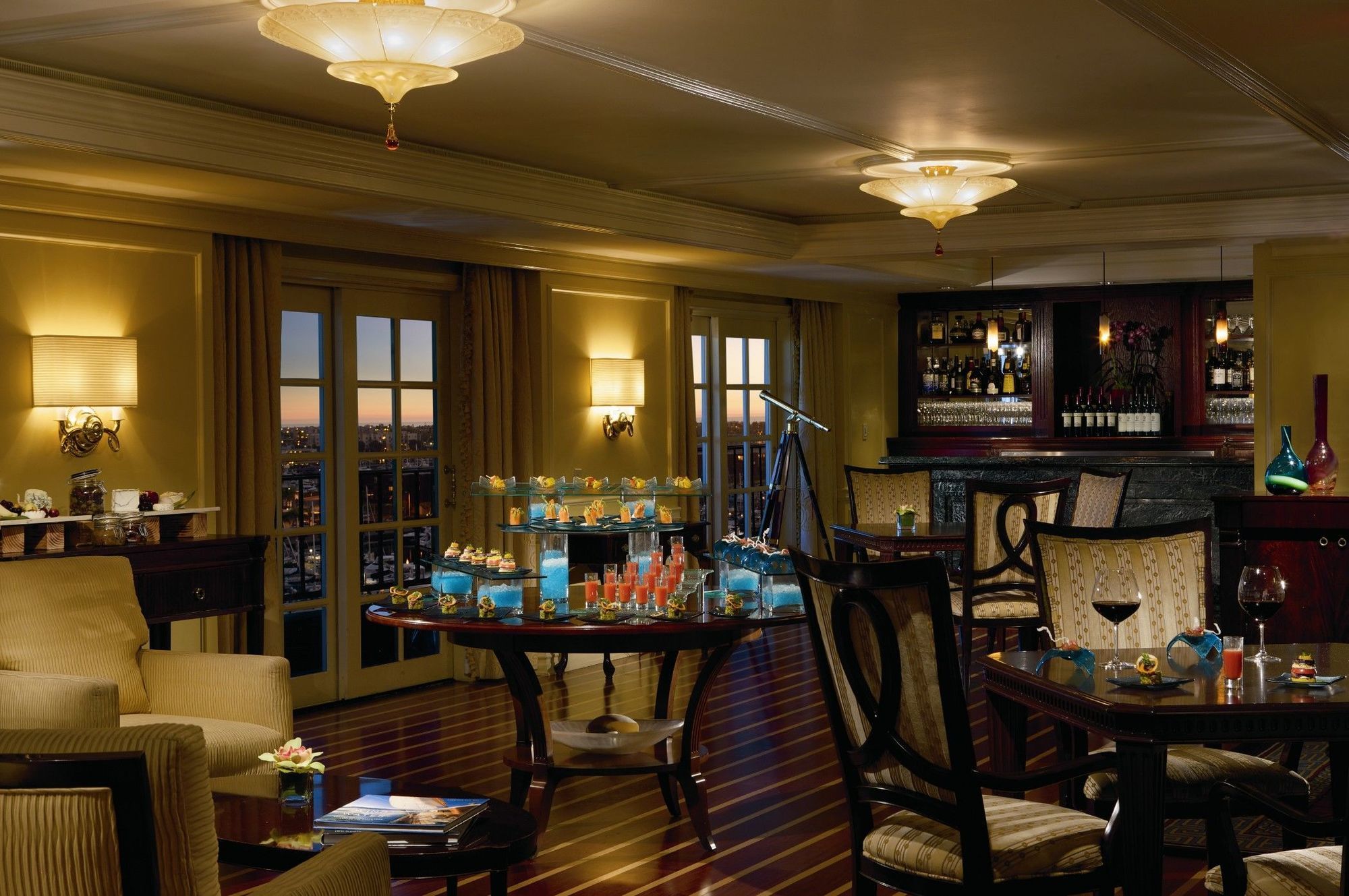 The Ritz-Carlton, Marina Del Rey Hotel Los Angeles Restoran gambar